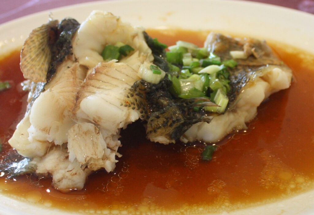 Soy-Braised Marble Goby (Soon Hock)