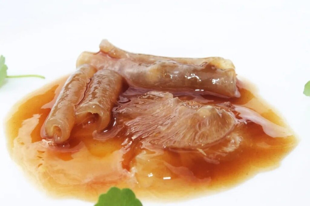 shark fin style fish maw soup