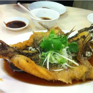 deep fried soon hock fish