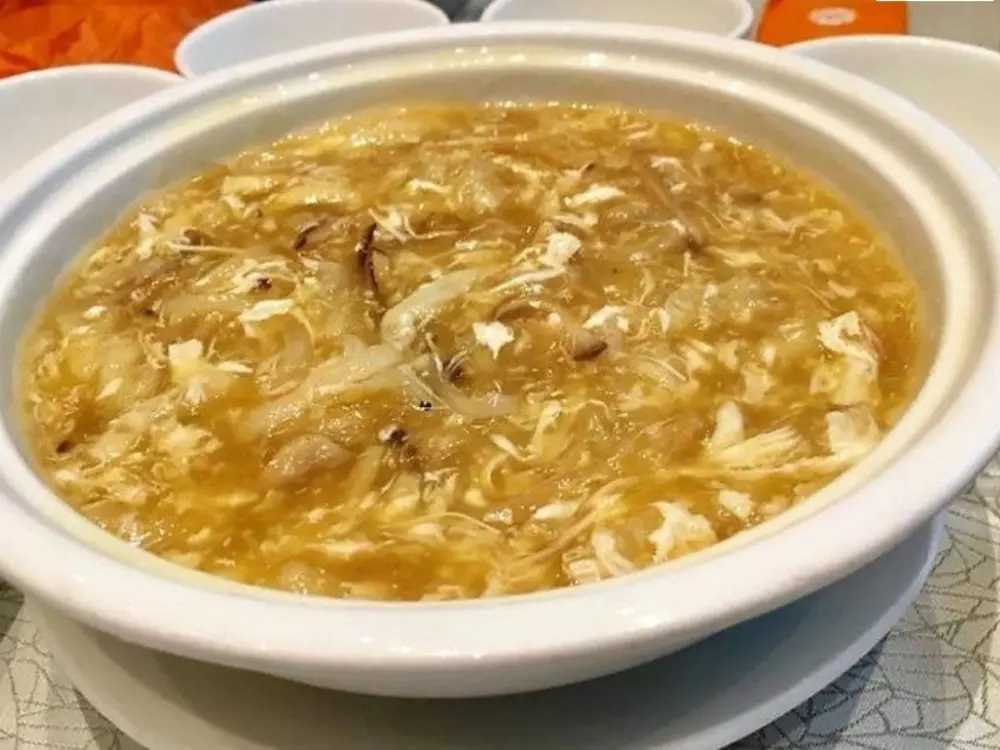 fish maw crab meat soup